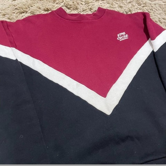 Etre Cecile Paris Casual Luxury Crewneck Sweatshirt Size XS - Picture 3 of 5